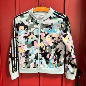 Adidas Camouflage Jacket with Black Logo